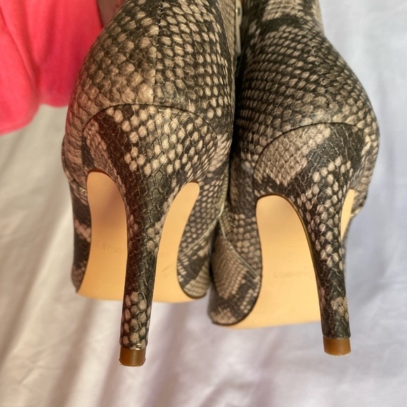 Fergalicious Goldie Snakeskin Bootie - Picture 3 of 8